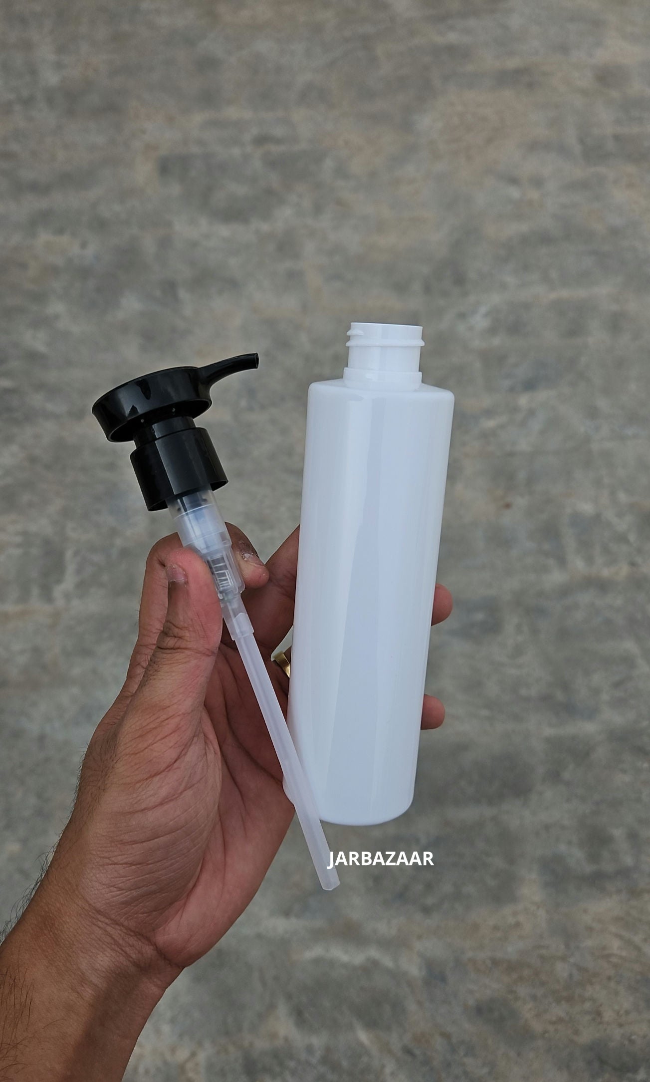 200 ML Sleek White Dispenser Bottle