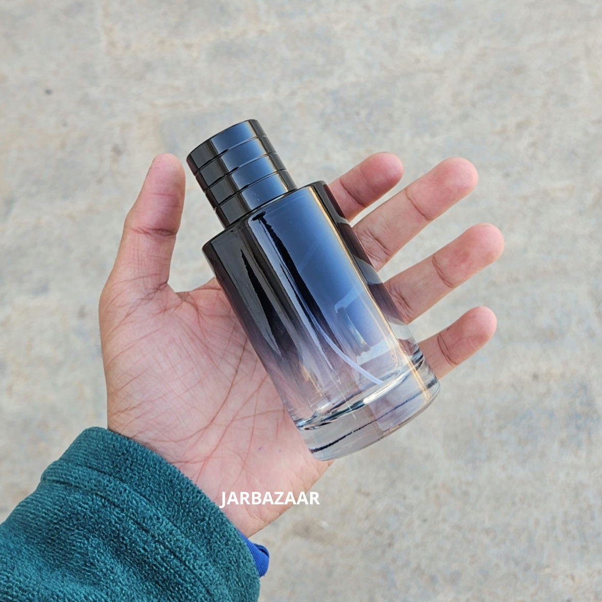 100 ML Round Tinted Glass Perfume Bottle