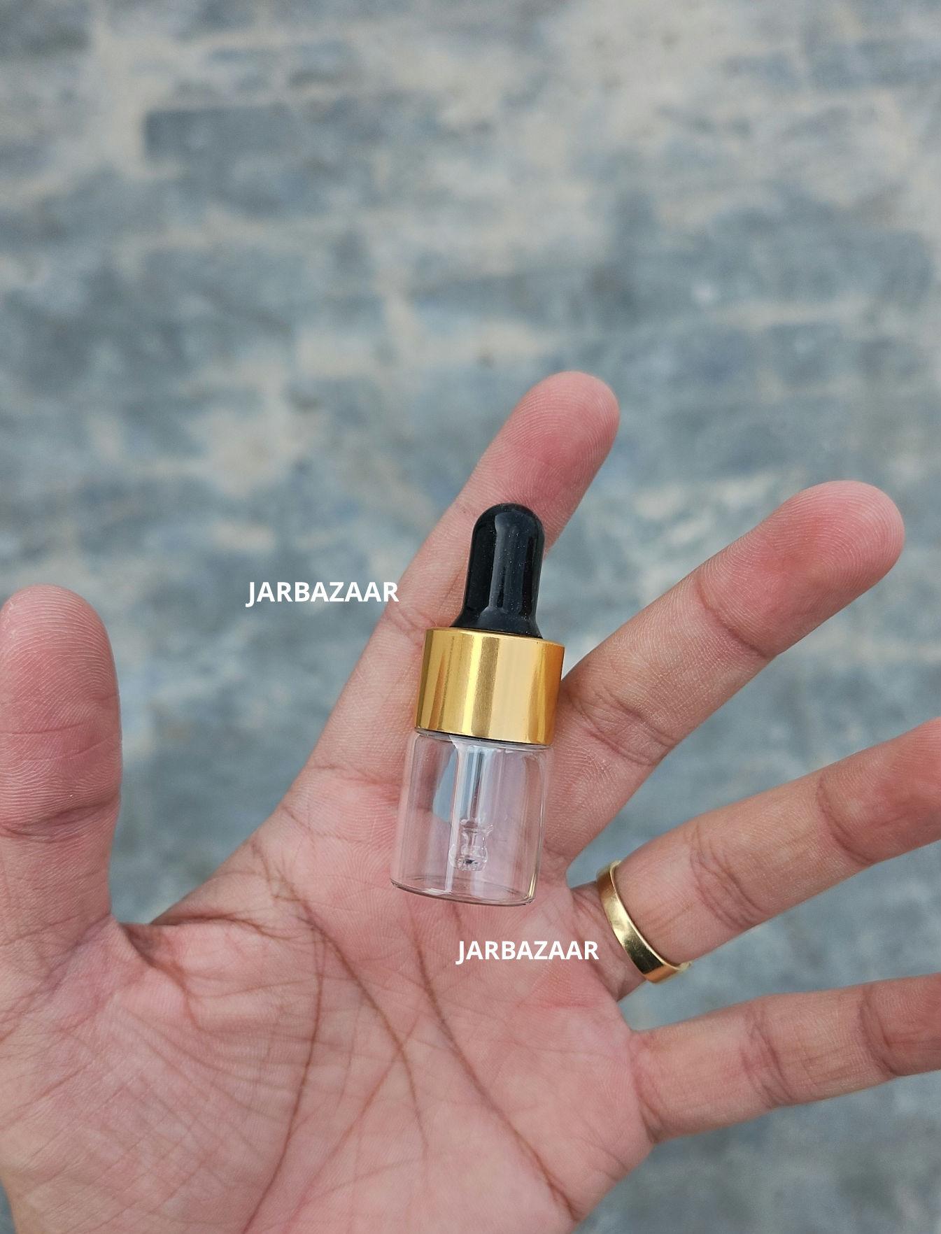 5 ML Clear Dropper Bottle