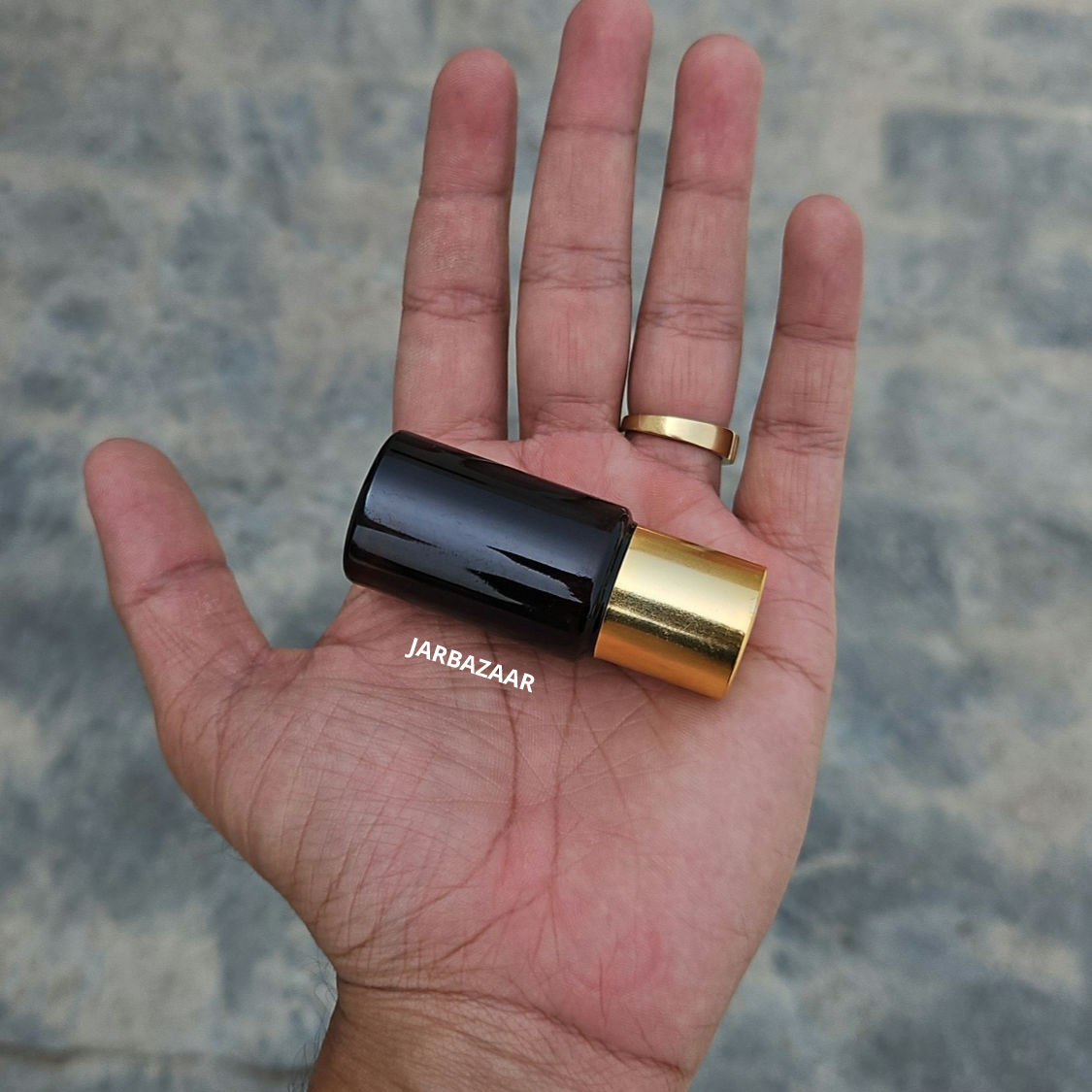 20 ml Amber Pet Bottle (Golden Cap)