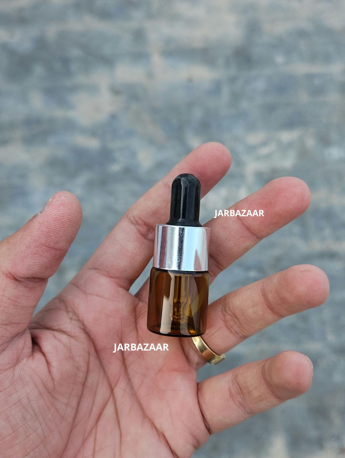 5 ML Amber Dropper Bottle