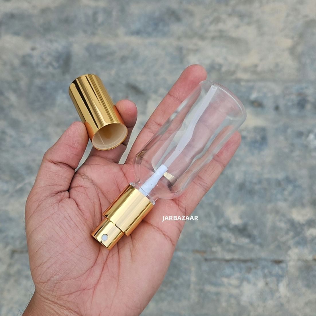 50 ML Clear Glass Perfume Bottle