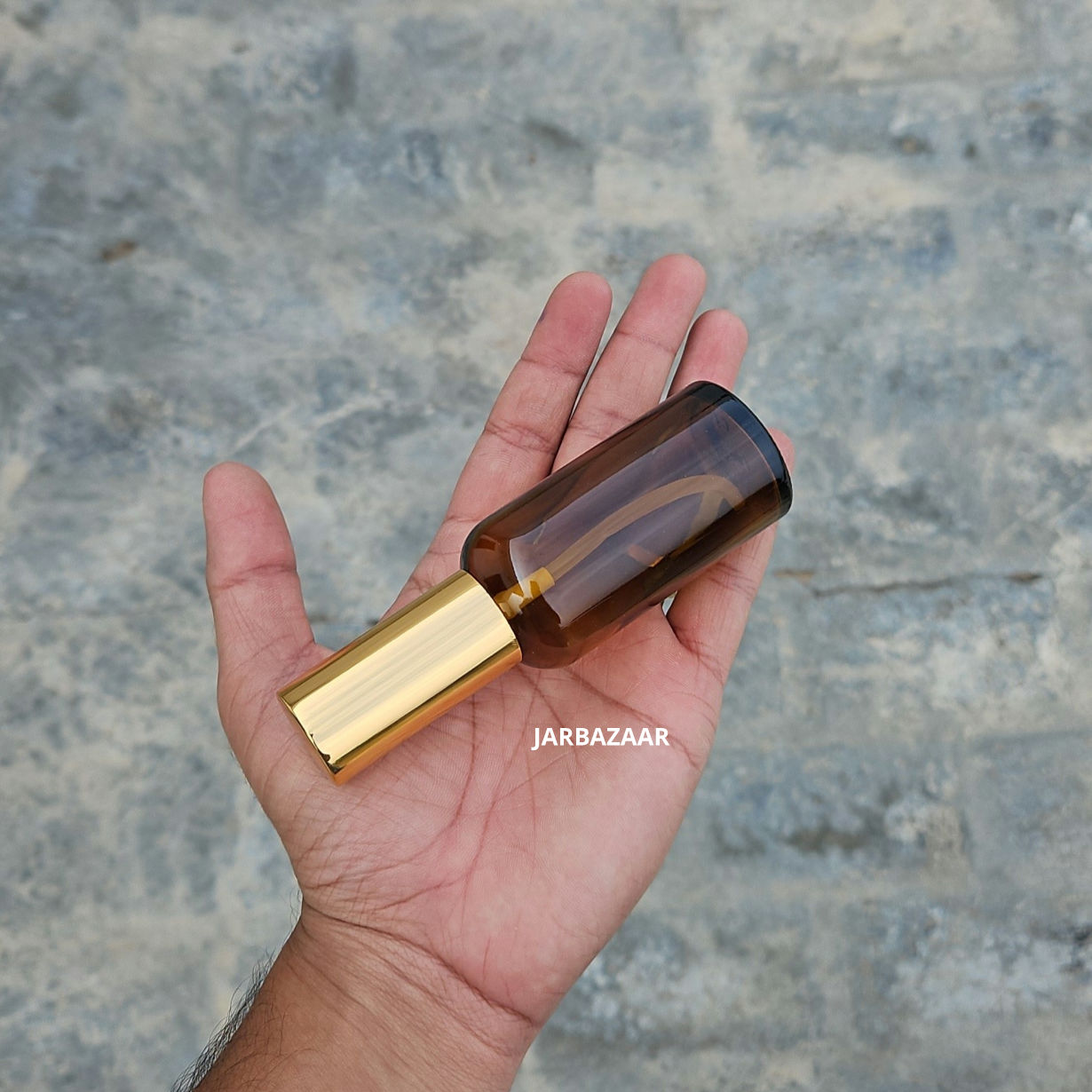 50 ML Amber Glass Perfume Bottle