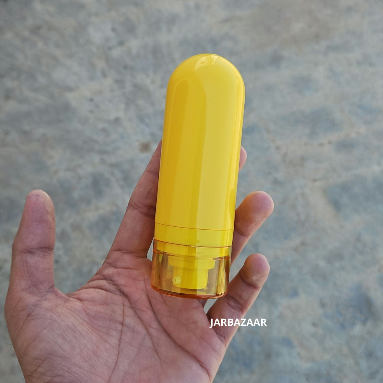 50 ML "Upside - Down" Airless Bottle (Yellow)