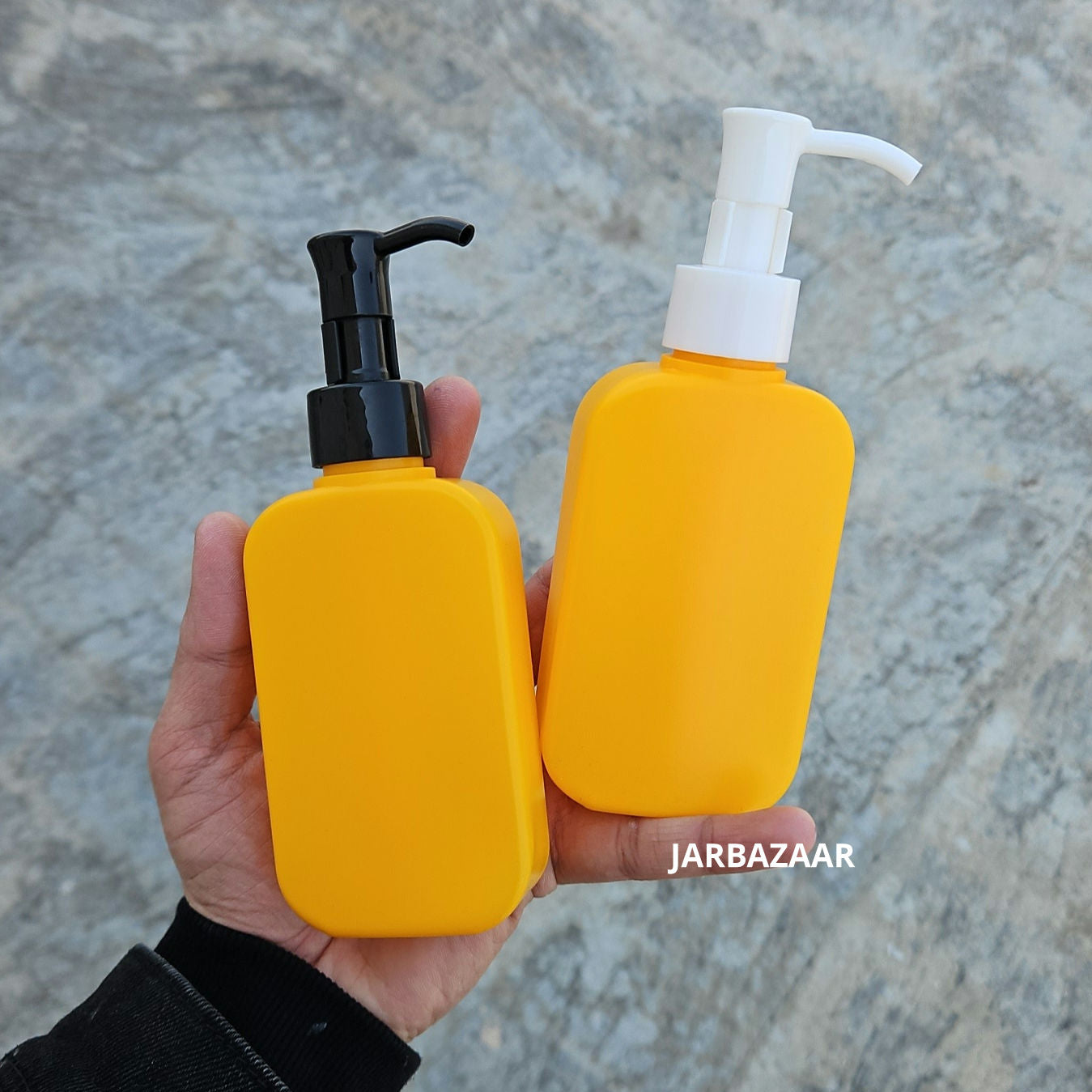 125 ML Flat Orange HDPE Bottle (Beak Dispenser)