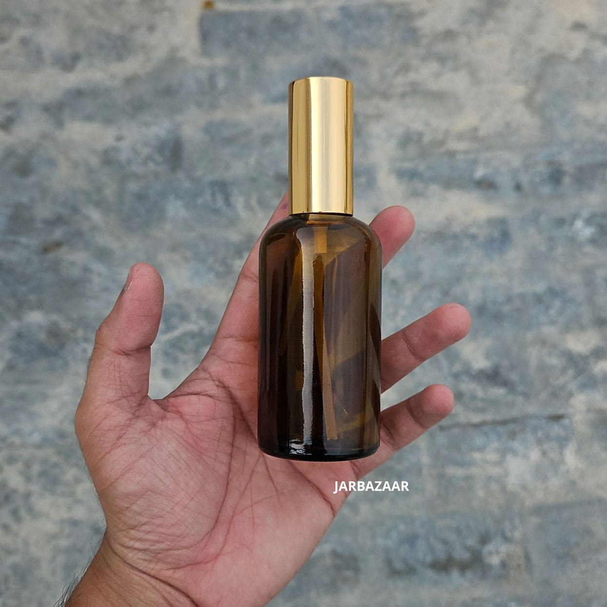 100 ML Amber Glass Perfume Bottle
