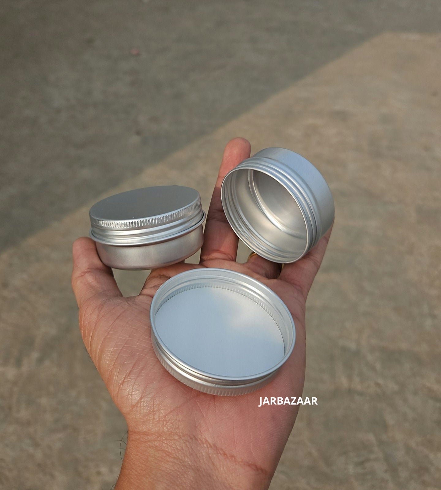 50 Gram Aluminium Tin