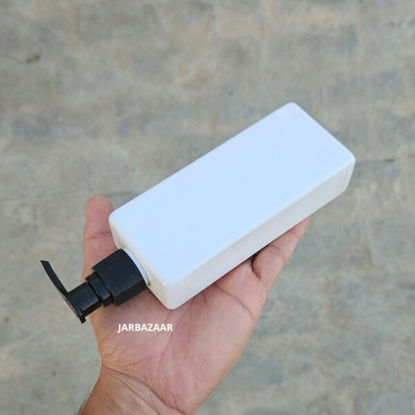 250 ML Rectangle Milky Dispenser Bottle