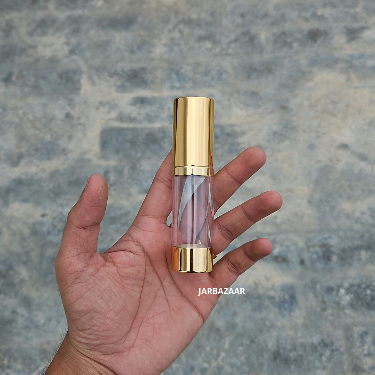 15 ML Golden Airless Bottle