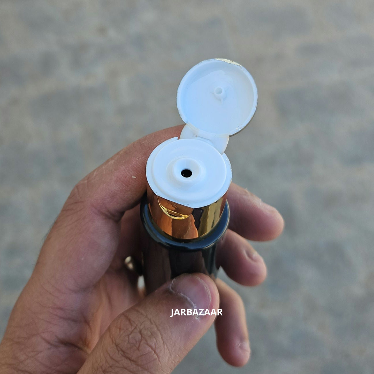 30 ML Black Pet Bottle (With Golden Fliptop Caps)