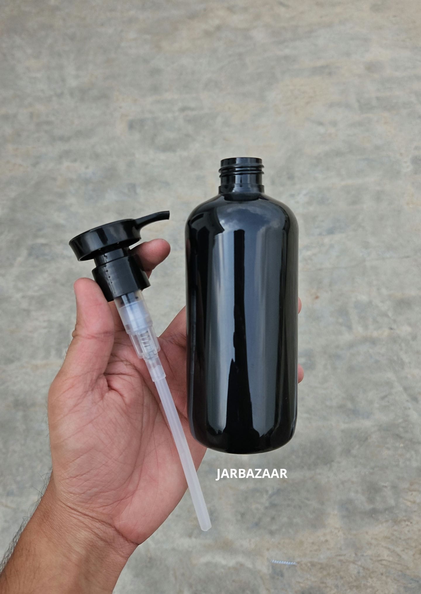 300 ML Black Boston Dispenser Bottle