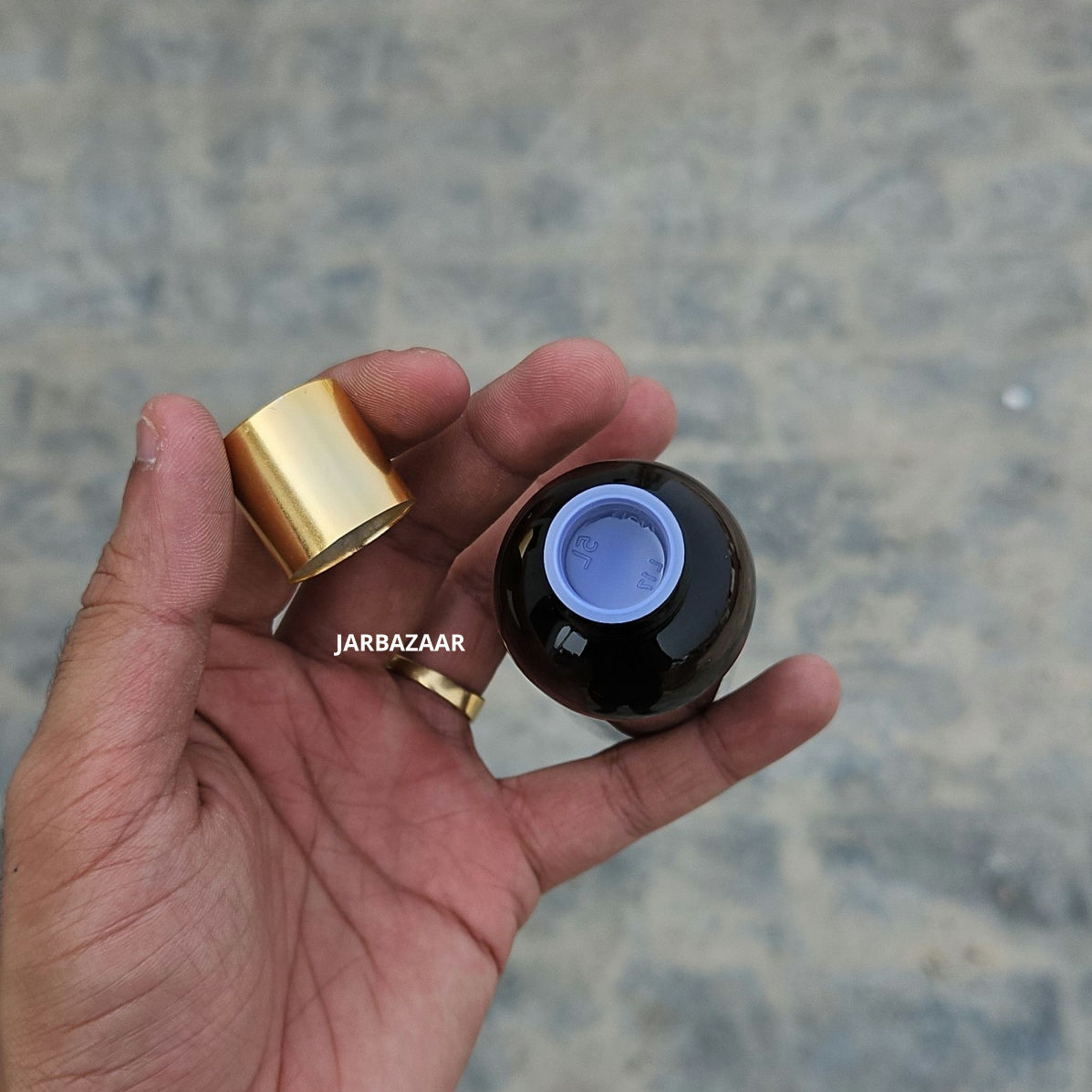 100 ml Avon Amber Pet Bottle (Golden Cap)