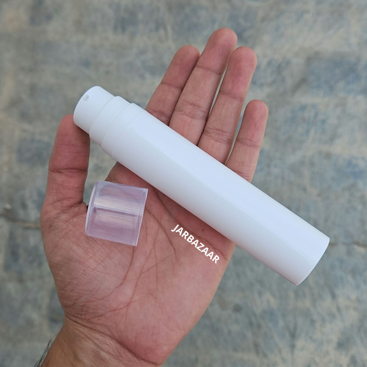 50 ML Sleek White Airless Bottle