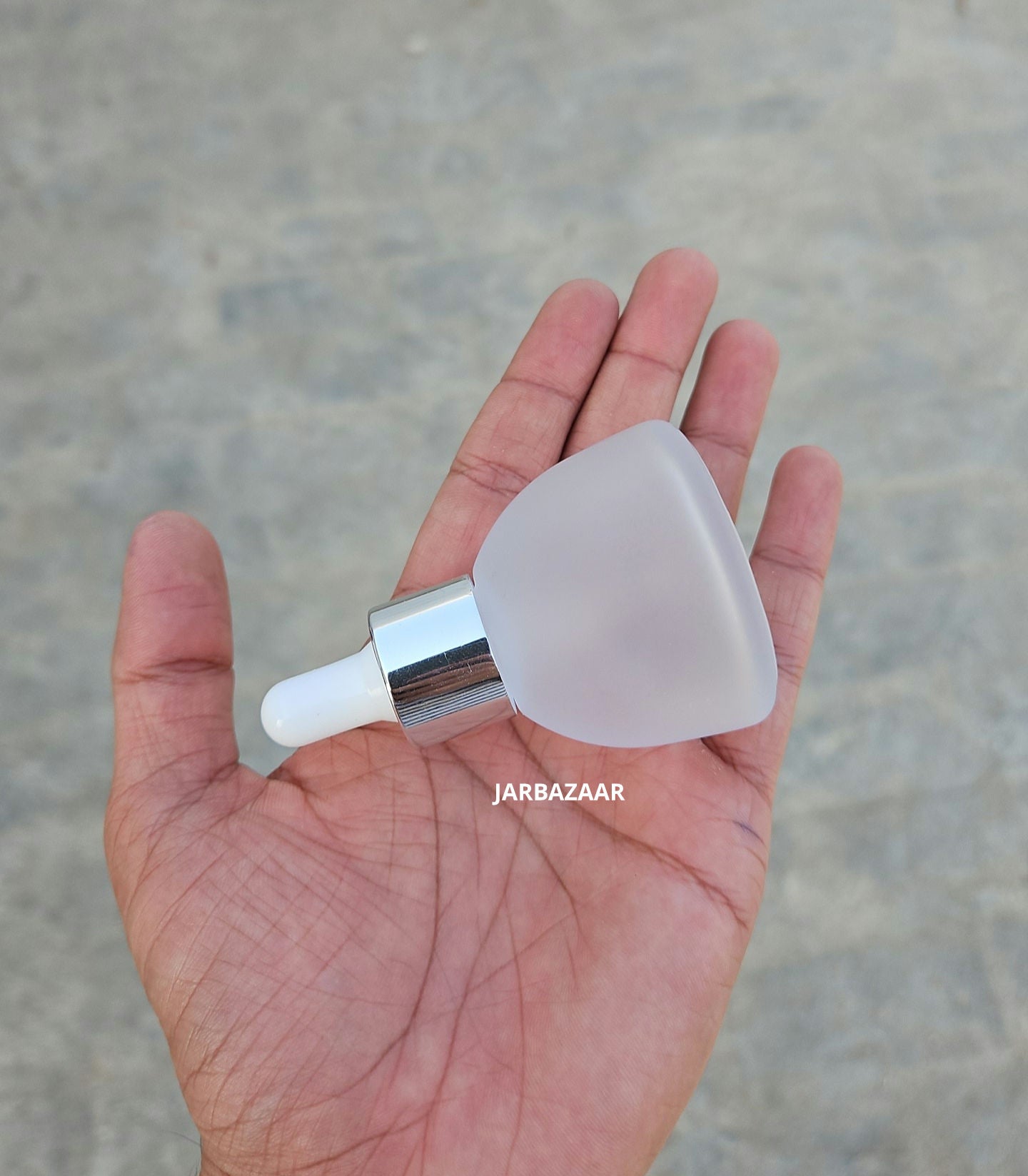 30 ML Conical Frosted Glass Dropper Bottle