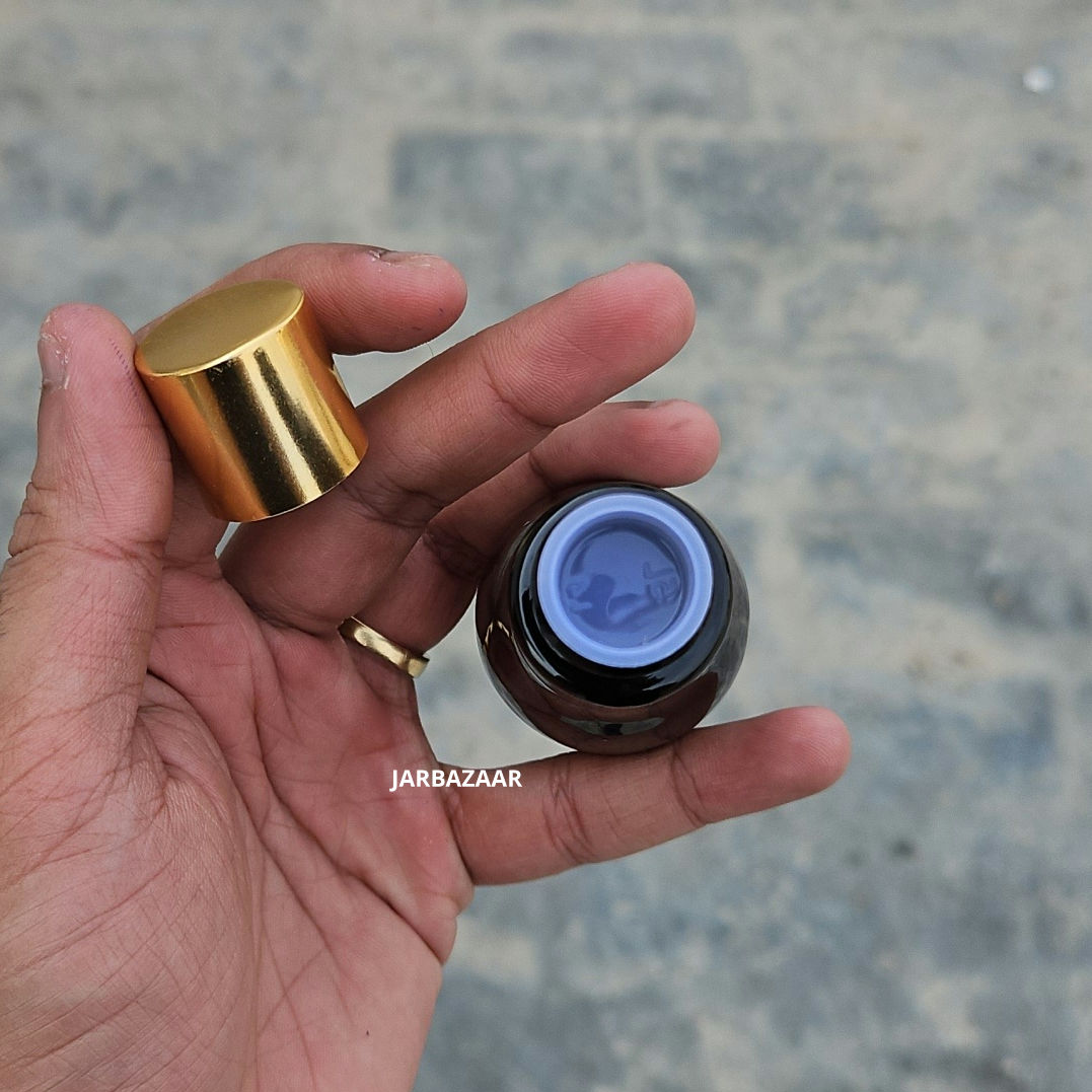 100 ml Asta Amber Pet Bottle (Golden Cap)