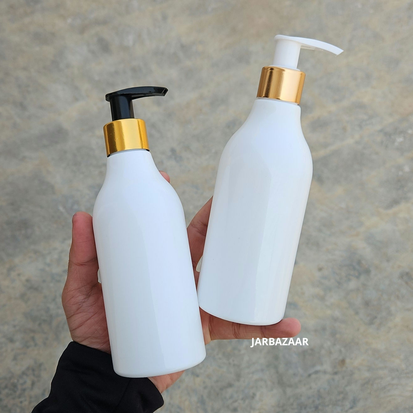 300 ML Nutri White Dispenser Bottle (Golden Black/Golden White)