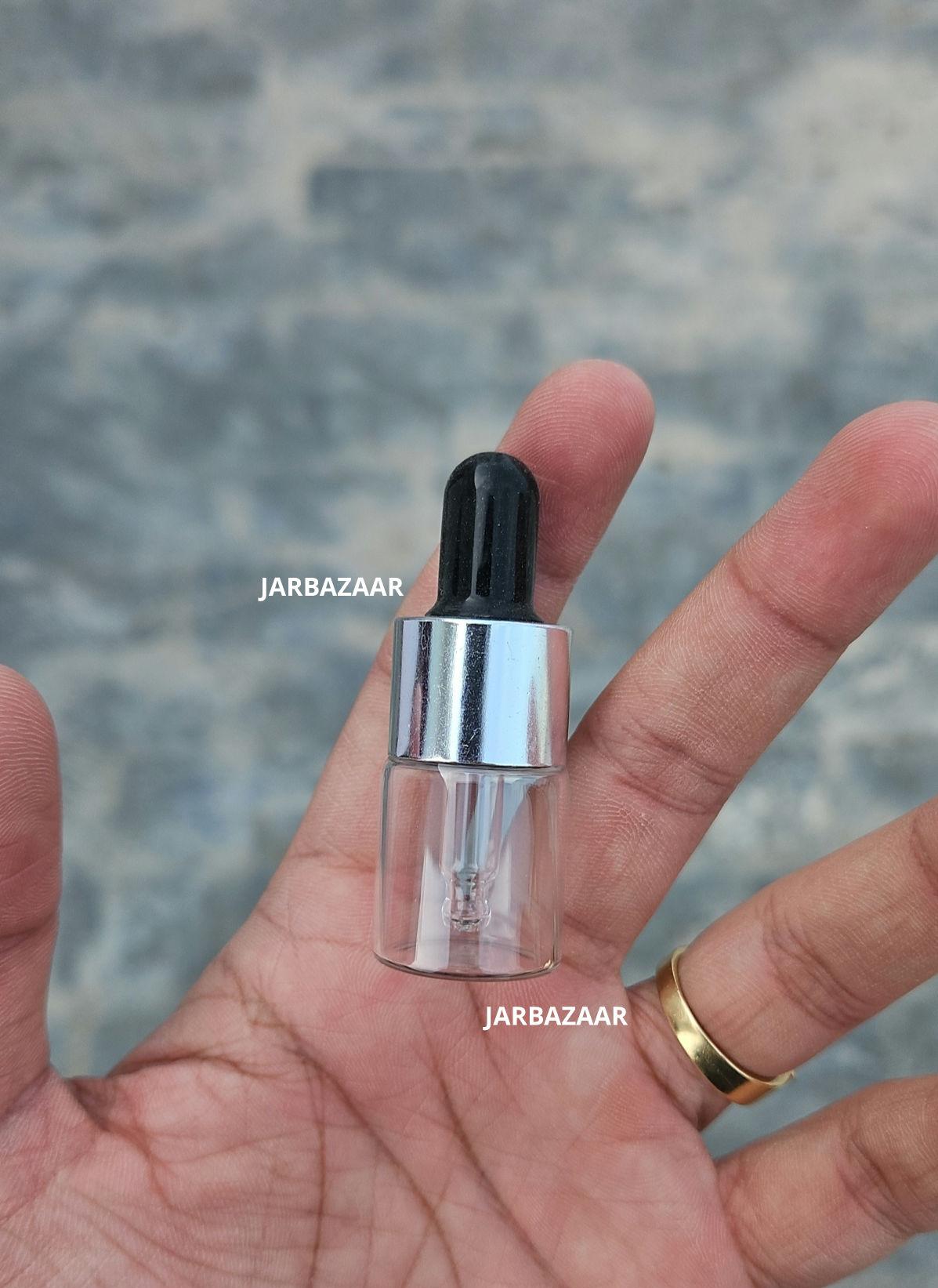 5 ML Clear Dropper Bottle