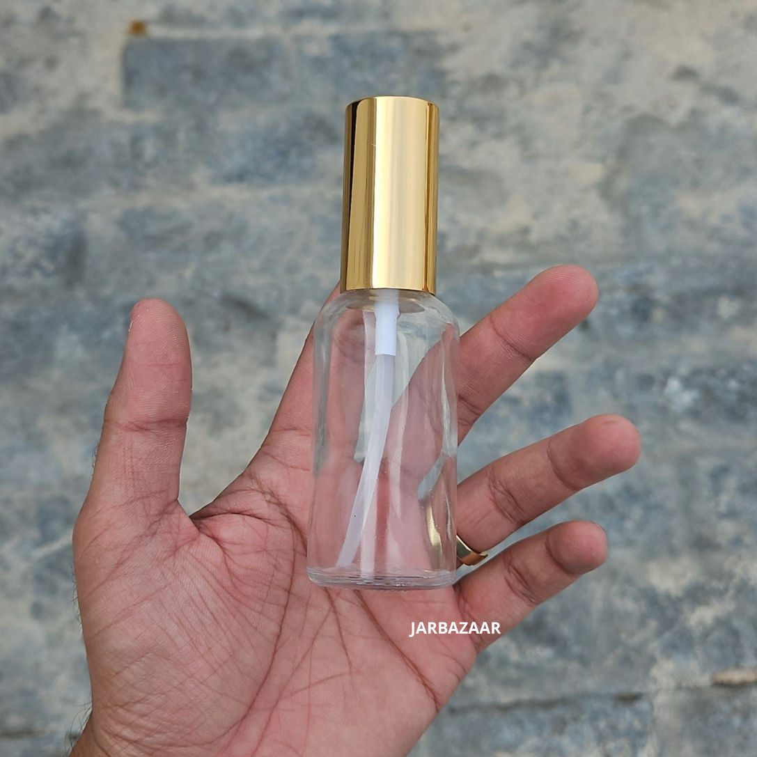 50 ML Clear Glass Perfume Bottle