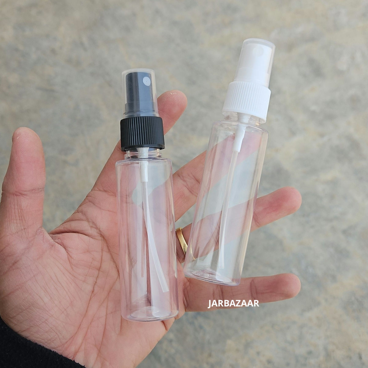 50 ML Transparent Pet Spray Bottle