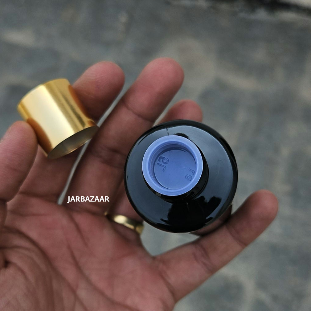 100 ml Gli Black Pet Bottle (Golden Cap)