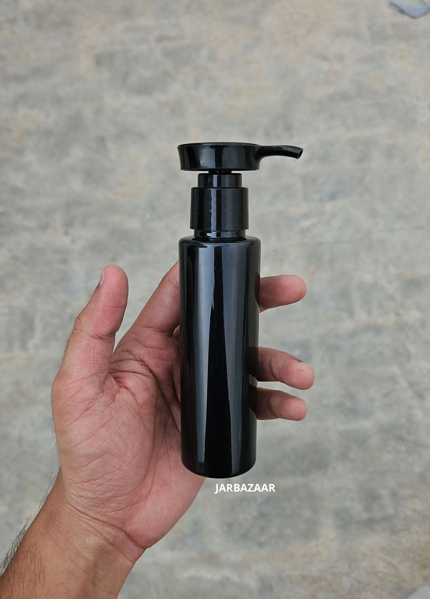 100 ML Sleek Black Dispenser Bottle