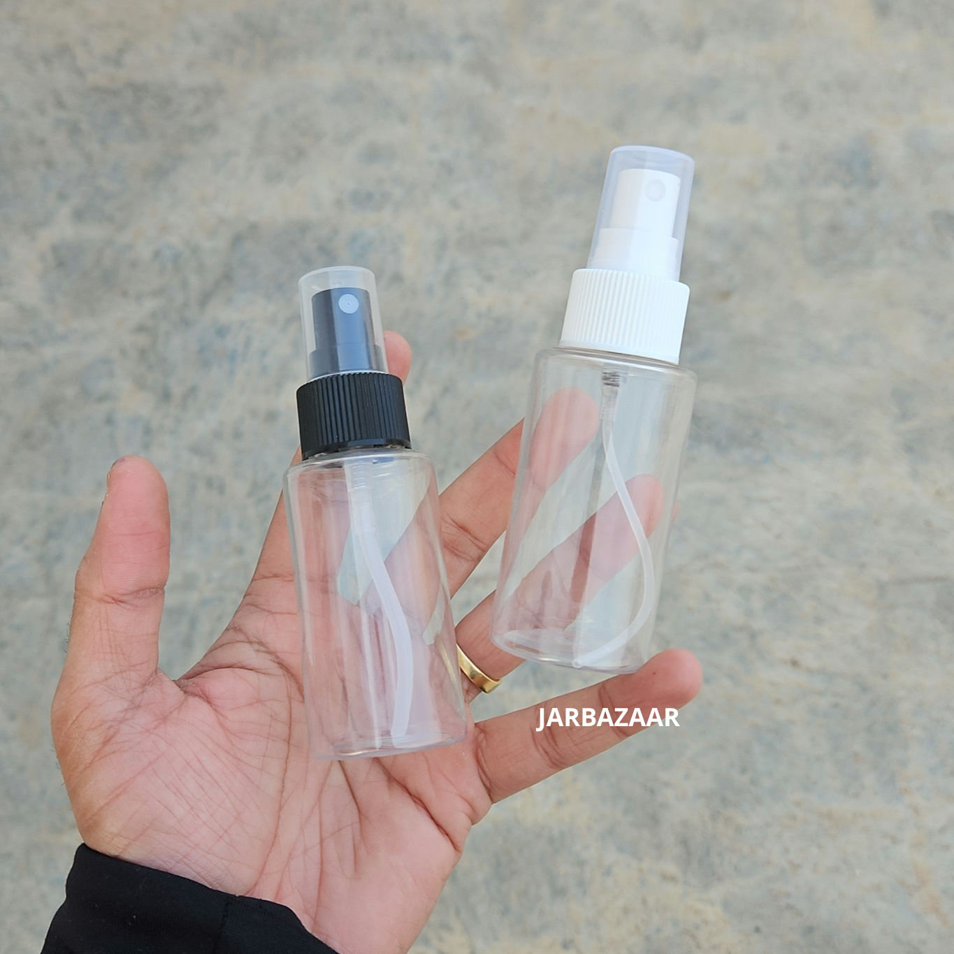60 ML Transparent Pet Spray Bottle