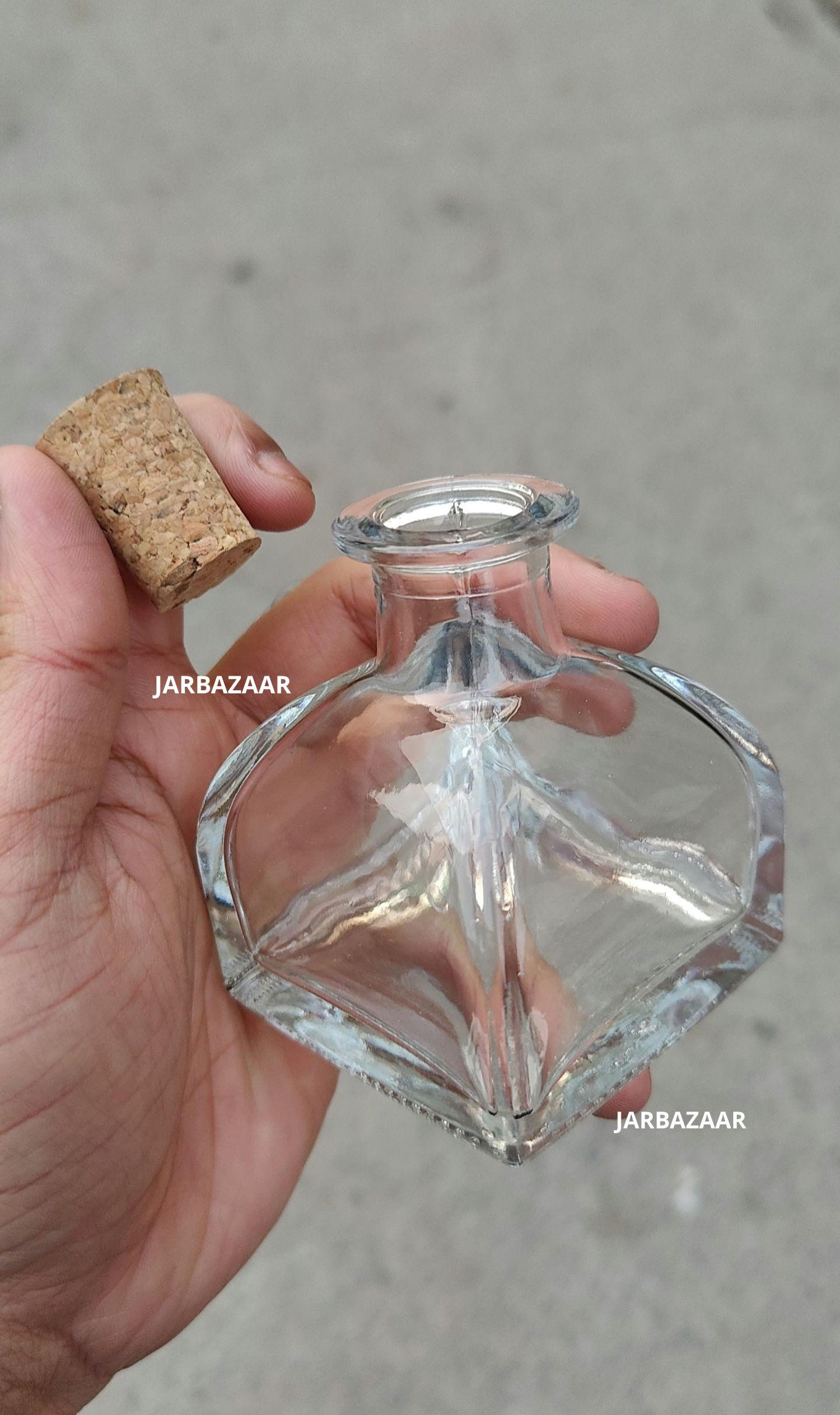 100 ML Triangle Cork Bottle