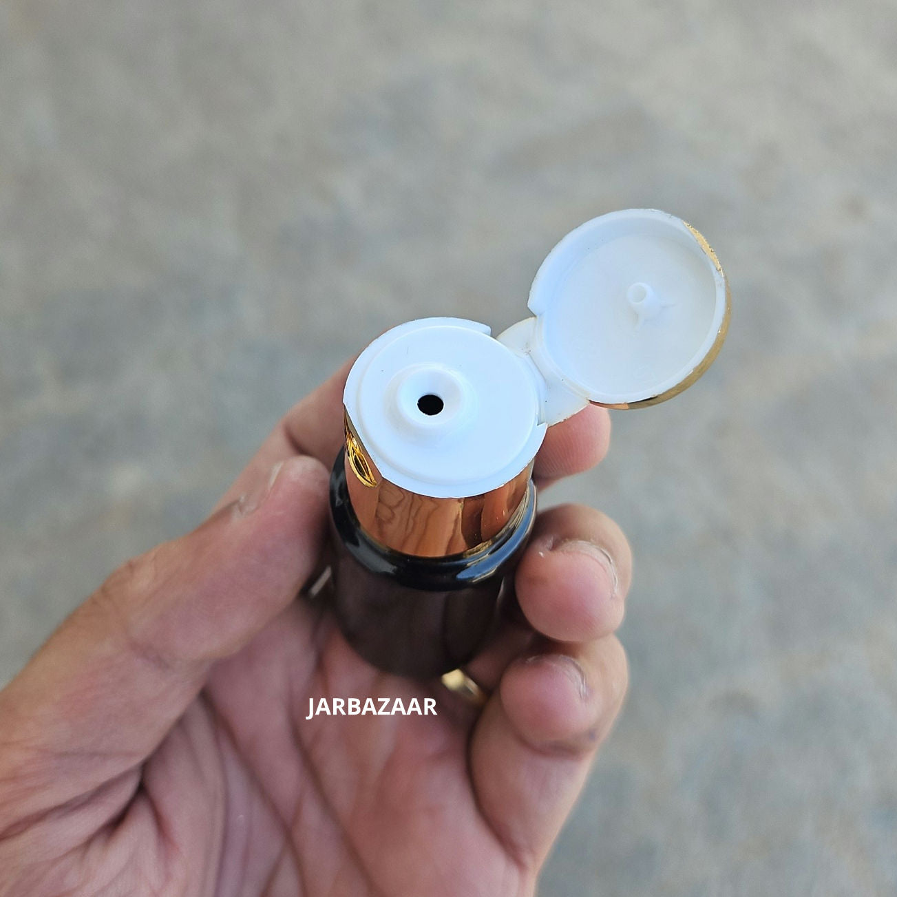 20 ML Amber Pet Bottle (With Golden Fliptop Caps)