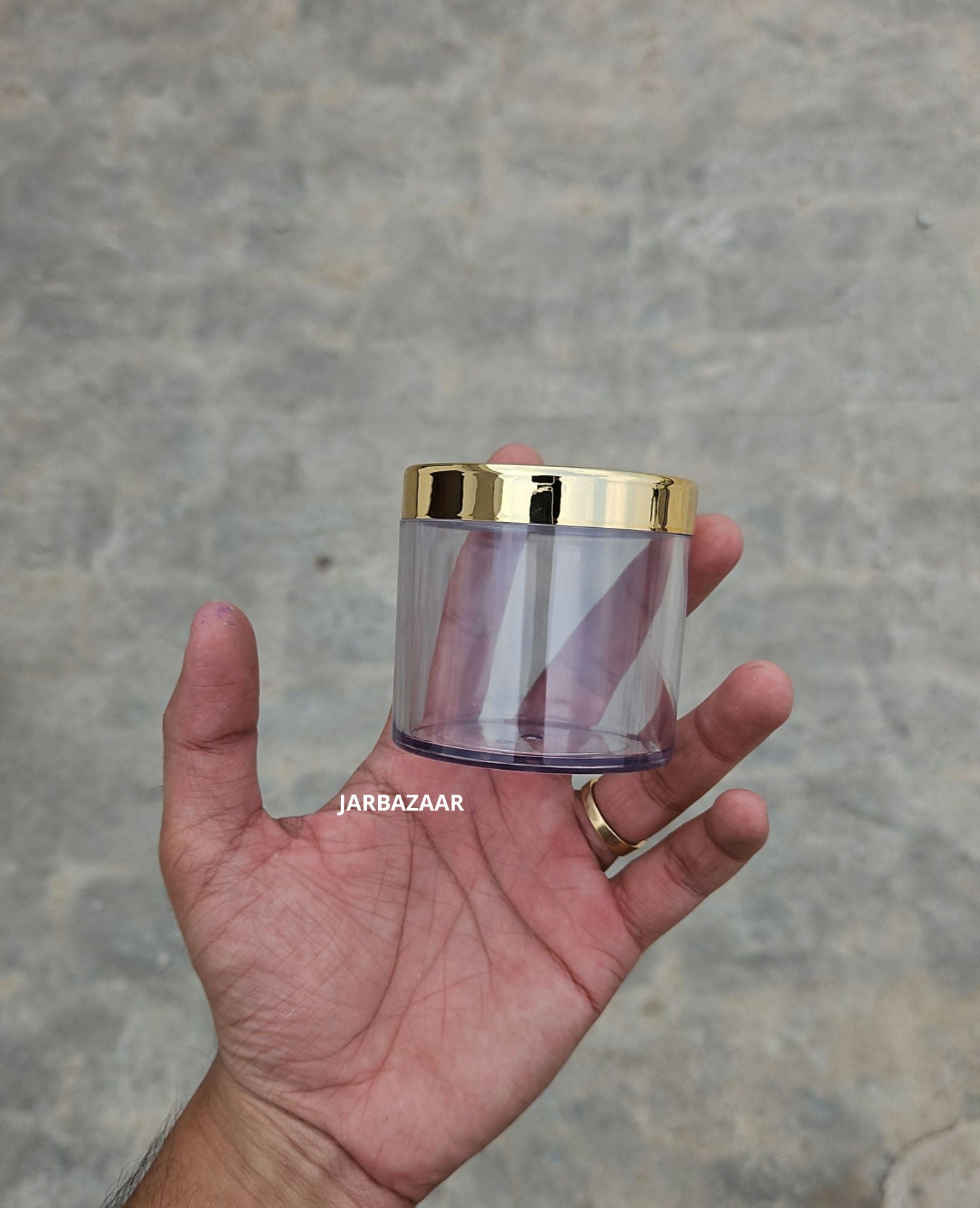 100 Gram Acrylic Sanjar (Golden Cap)