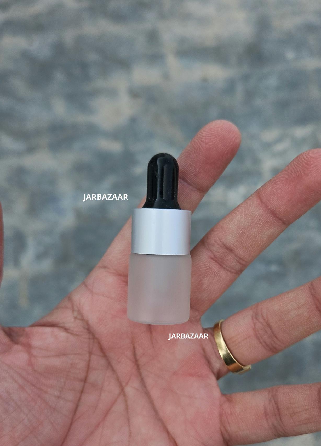 5 ML Frosted Dropper Bottle