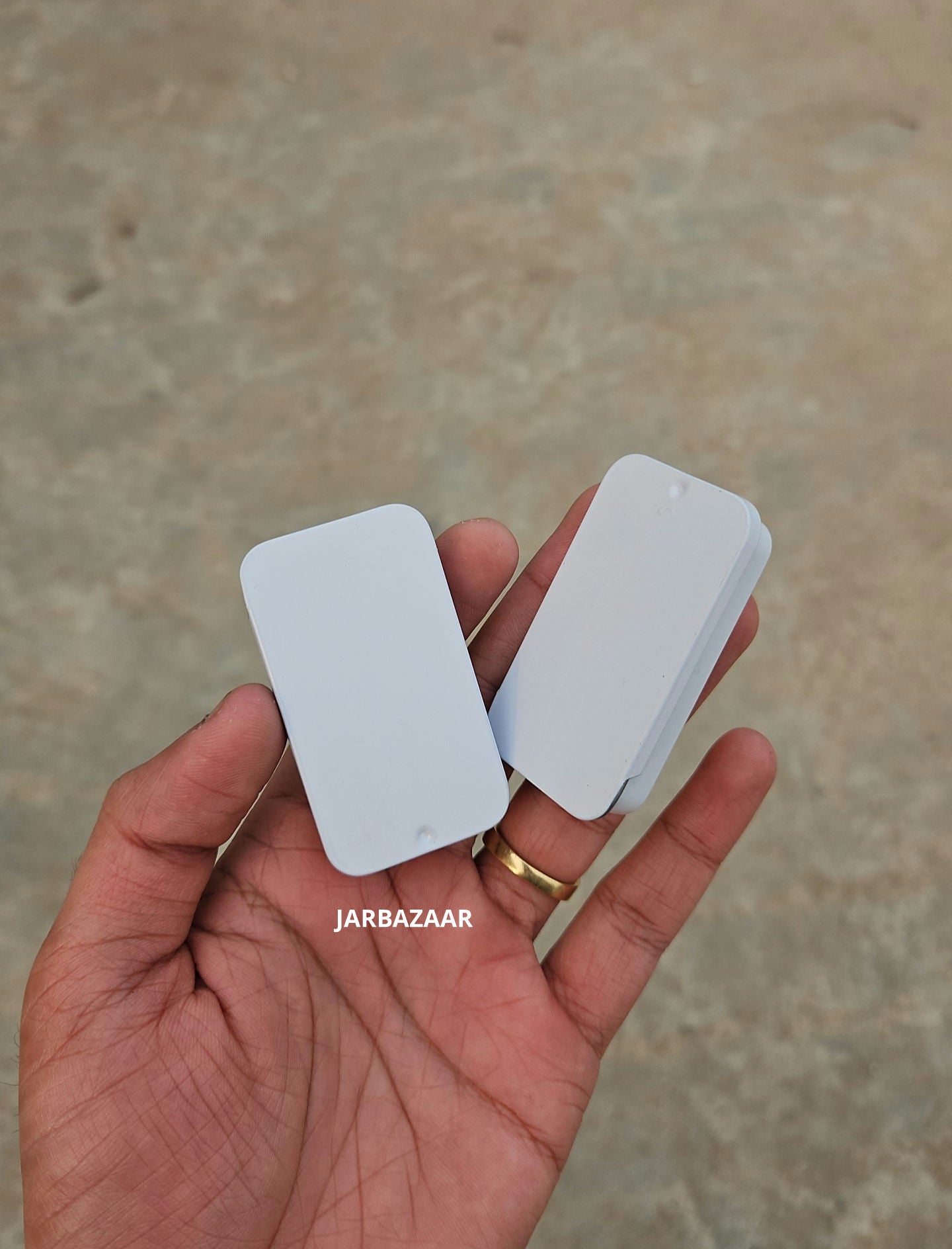 10 Gram White Slider Tin