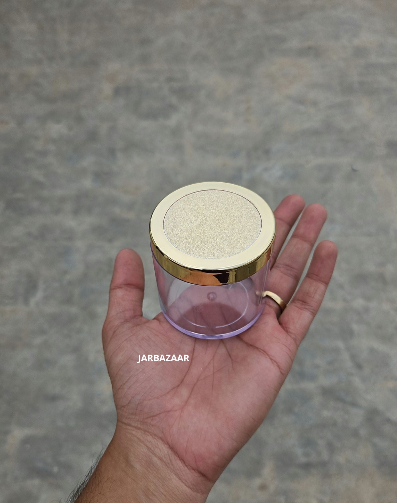 100 Gram Acrylic Sanjar (Golden Cap)