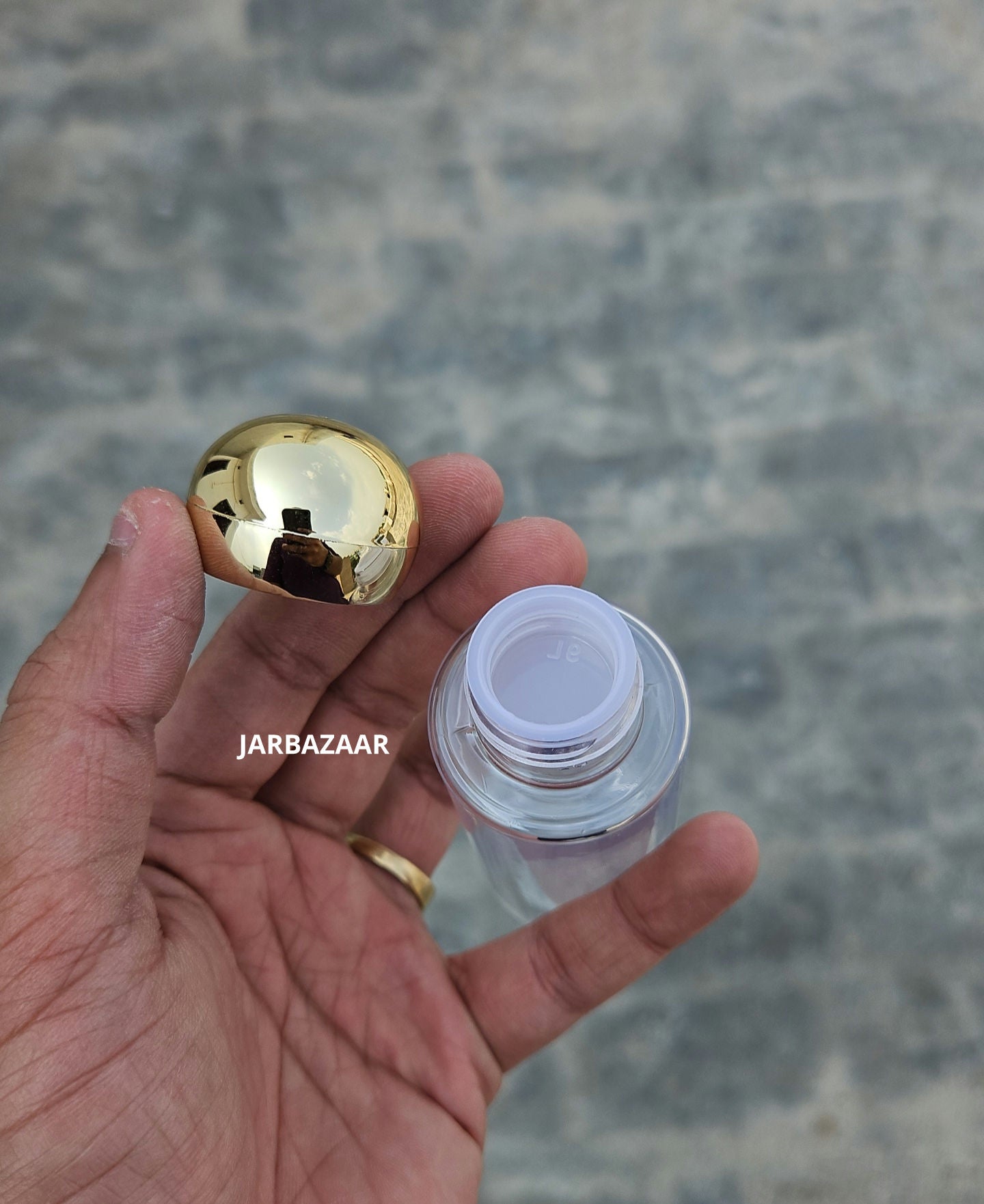 60 ML Round T.p Bottle (Golden Dome Cap)