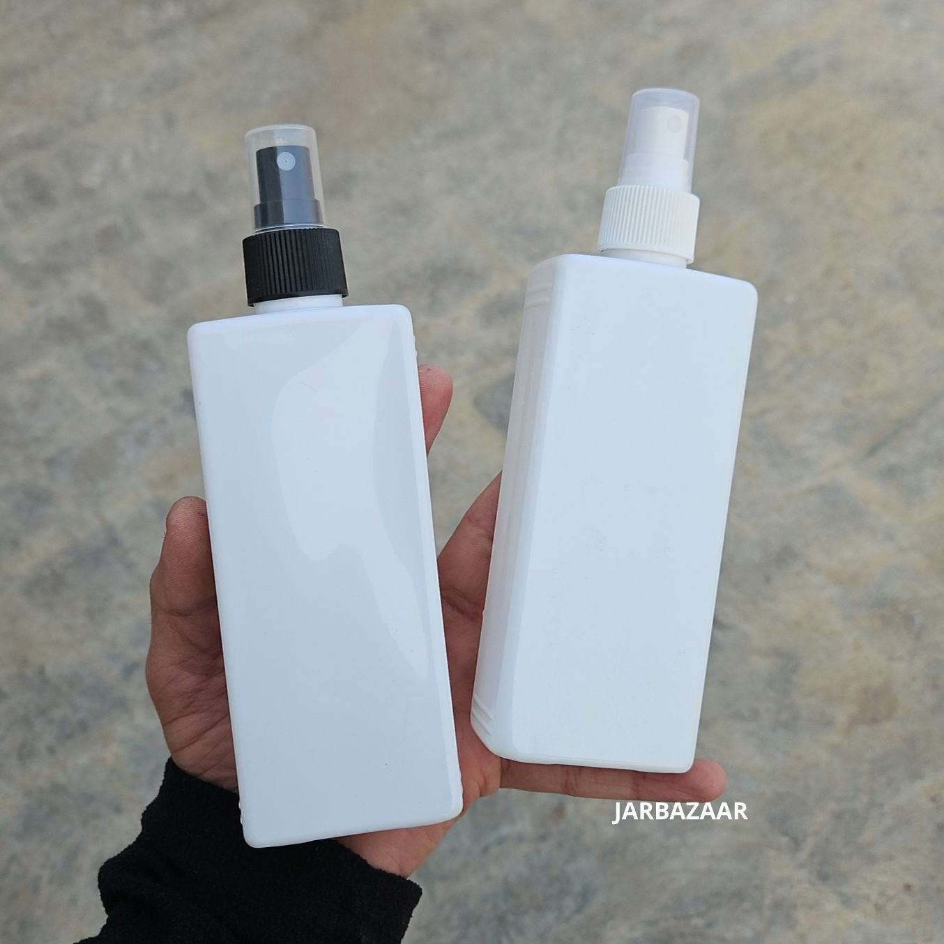 250 ML Rectangle White Pet Spray Bottle