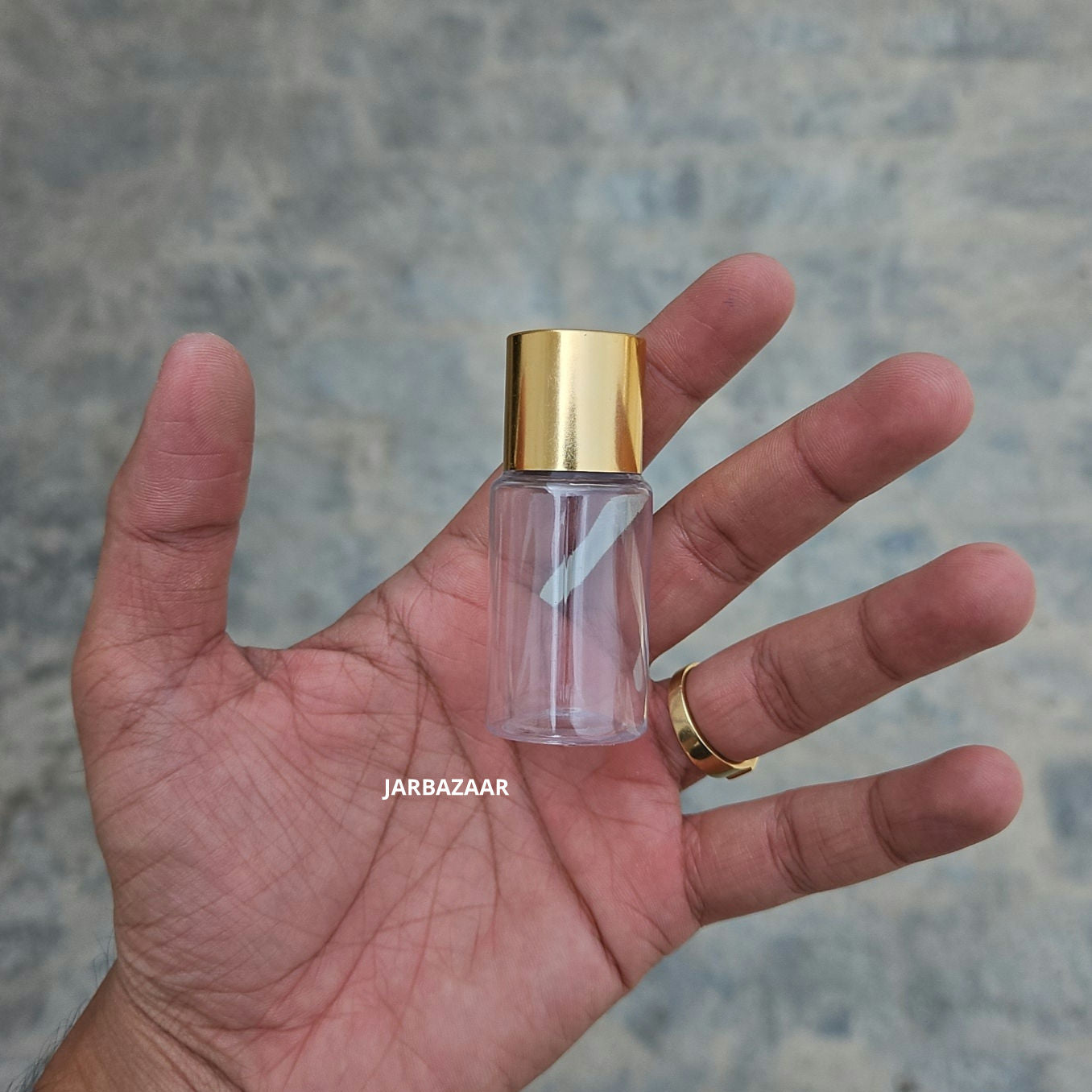 20 ml Gli Clear Pet Bottle (Golden Cap)