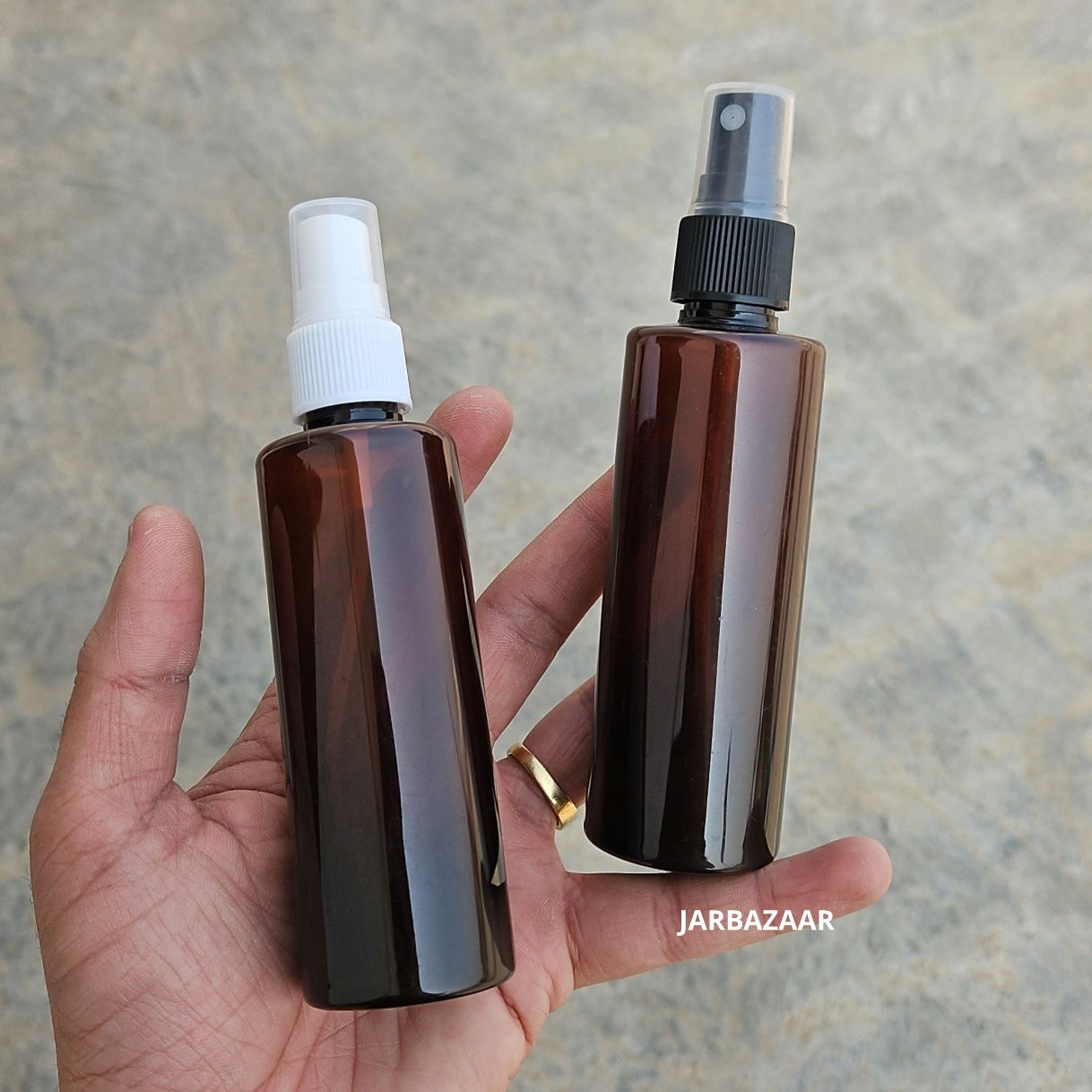 100 ML Gli Amber Pet Spray Bottle