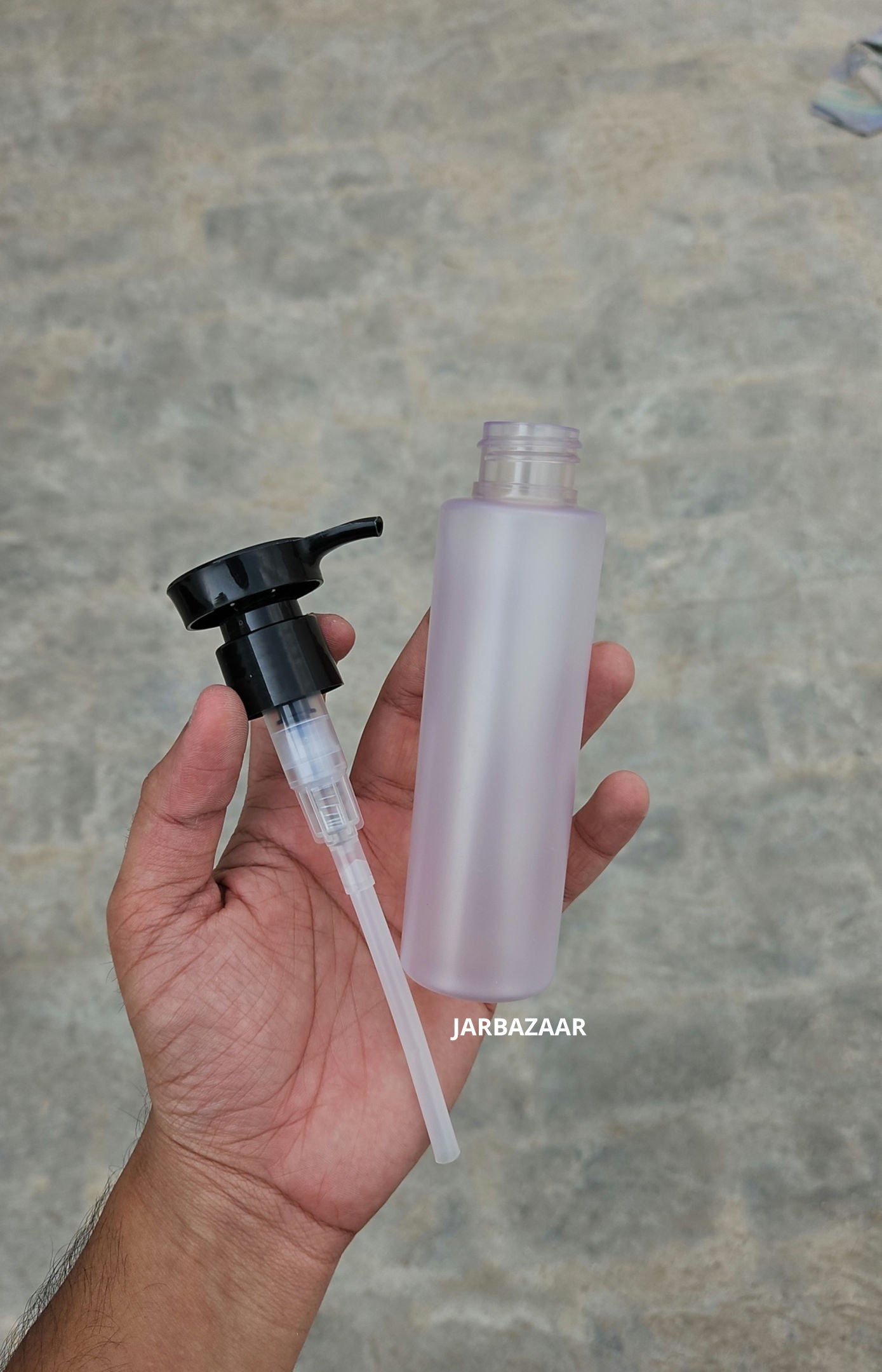 100 ML Sleek Frosted Dispenser Bottle