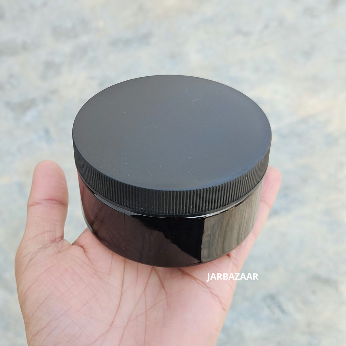 200 Gram Amber Pet Jar