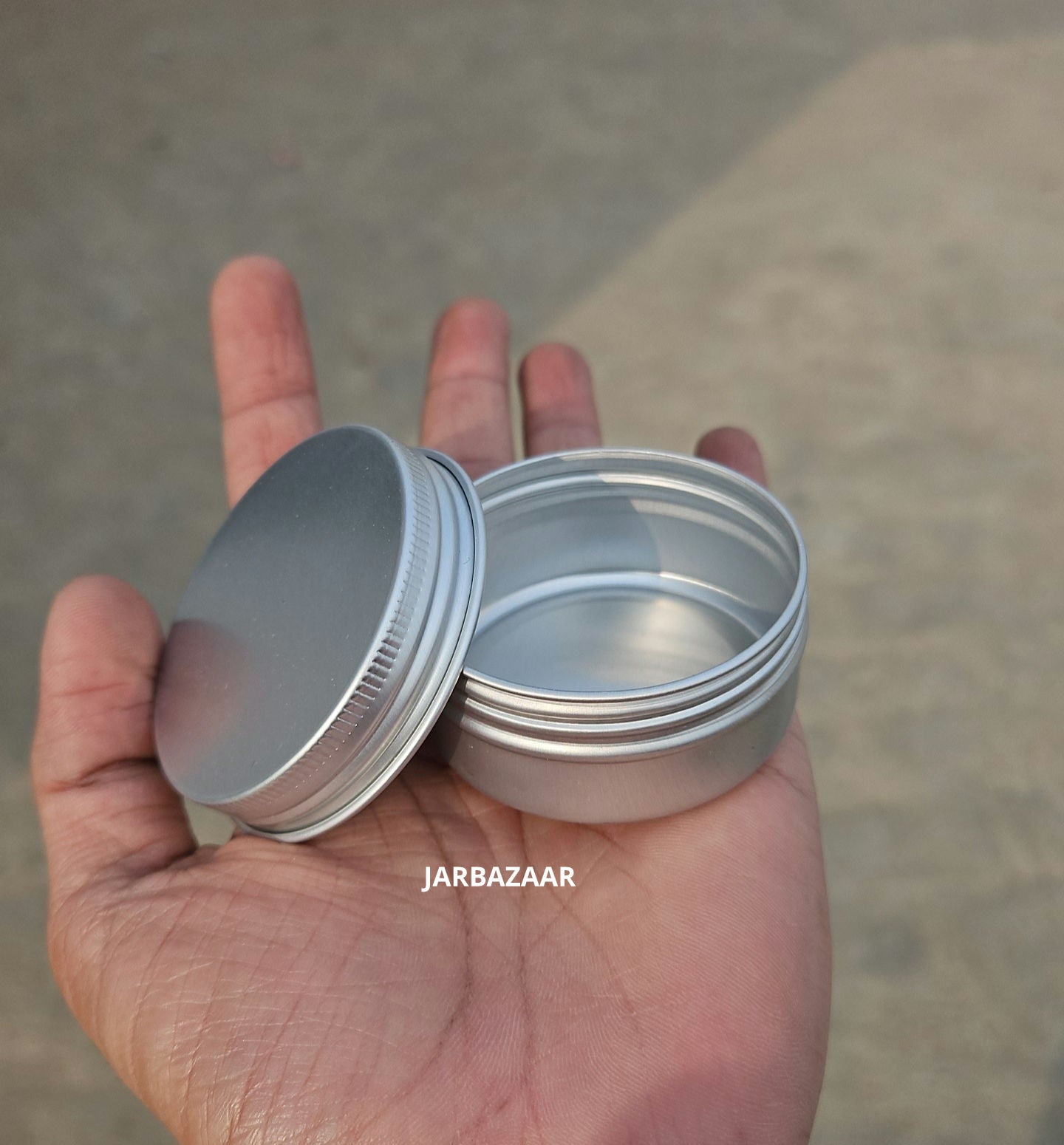 50 Gram Aluminium Tin