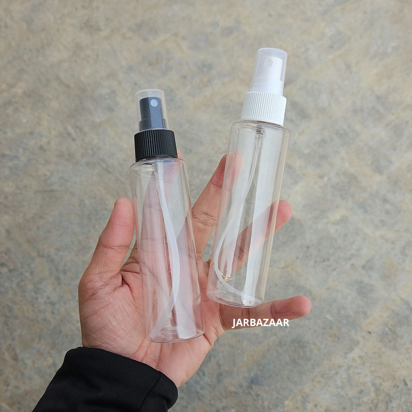 100 ML Sleek Transparent Pet Spray Bottle