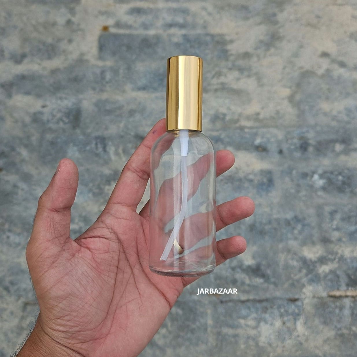 100 ML Clear Glass Perfume Bottle