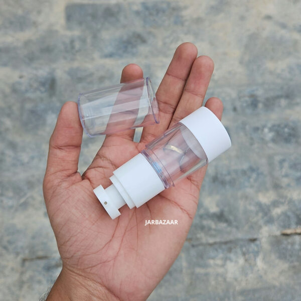 15 ML White Airless Bottle - Image 4