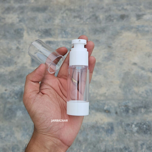 30 ML White Airless Bottle - Image 2