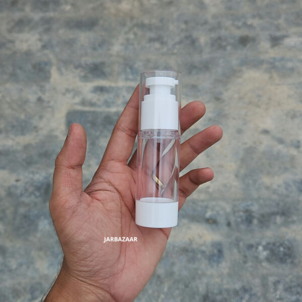 30 ML White Airless Bottle - Image 3