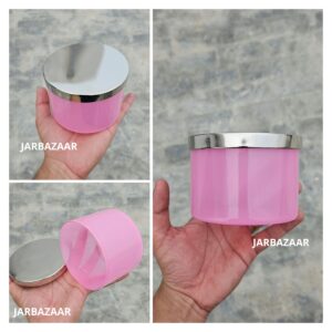 350 Gram Pink Candle Jar ( With Premium Metallic caps ) - Image 3