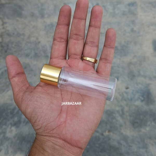 30 ml Gli Clear Pet Bottle (Golden Cap) - Image 3