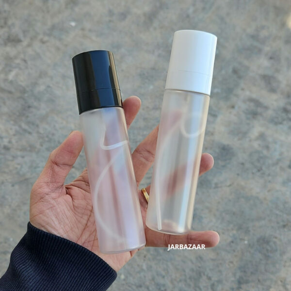 100 ML Frosted Pet Bottle (With Opaque Bold Spray Pumps)