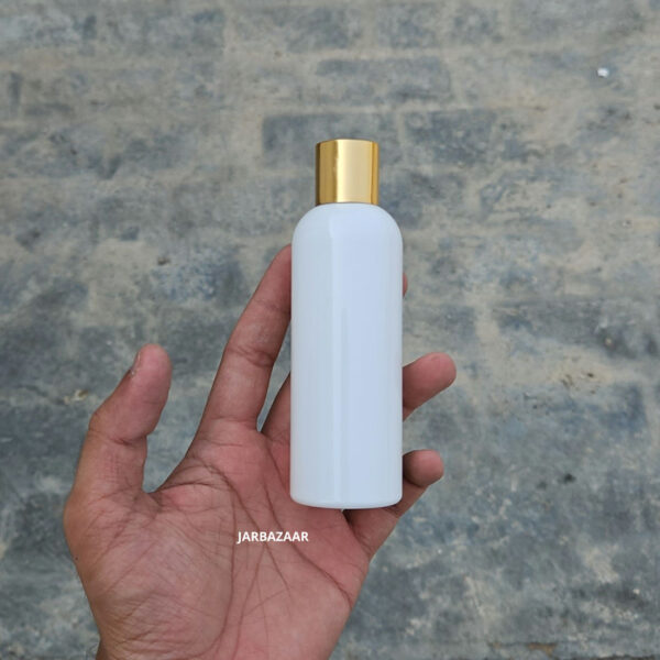 100 ml Avon White Pet Bottle (Golden Cap) - Image 2