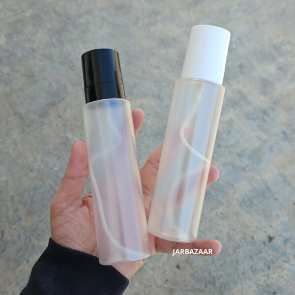 200 ML Frosted Pet Bottle (With Opaque Bold Spray Pumps)