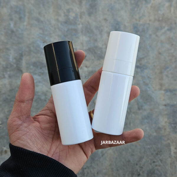 60 ML White Pet Bottle (With Opaque Bold Spray Pumps)